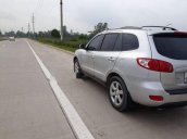 Bán ô tô Hyundai Santa Fe MLX năm 2007, màu bạc xe gia đình