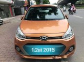 Bán ô tô Hyundai Grand i10 AT 2015, màu nâu