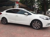 Cần bán xe Kia K3 2.0 AT sản xuất 2014, màu trắng, giá 528tr