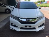 Cần bán Honda City CVT sản xuất 2017, màu trắng