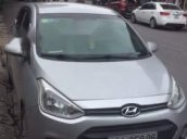 Bán xe Hyundai Grand i10 sản xuất năm 2015, màu bạc chính chủ