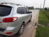 Bán ô tô Hyundai Santa Fe MLX năm 2007, màu bạc xe gia đình