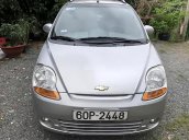 Cần bán lại xe Chevrolet Spark LT 0.8 MT sản xuất 2010, màu bạc 