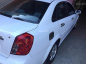 Cần bán lại xe Daewoo Lacetti sản xuất năm 2010, màu trắng, một chủ từ đầu