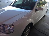 Cần bán lại xe Daewoo Lacetti sản xuất năm 2010, màu trắng, một chủ từ đầu