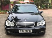 Cần bán xe Mercedes C200 1.8 AT Elagence sản xuất 2003, màu đen, nhập khẩu nguyên chiếc, 240 triệu