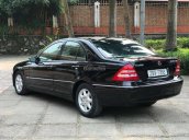 Cần bán xe Mercedes C200 1.8 AT Elagence sản xuất 2003, màu đen, nhập khẩu nguyên chiếc, 240 triệu