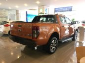 Bán Ford Ranger Wildtrak đời 2018, màu cam, nhập khẩu nguyên chiếc, giá cạnh tranh