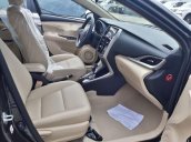 Cần bán Toyota Vios 1.5E CVT năm sản xuất 2018, màu đen, 554tr