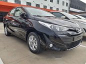 Cần bán Toyota Vios 1.5E CVT năm sản xuất 2018, màu đen, 554tr