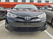 Cần bán Toyota Vios 1.5E CVT năm sản xuất 2018, màu đen, 554tr