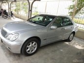 Bán xe Mercedes C200 Kompressor đời 2003, màu bạc