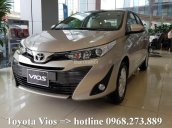 Bán Toyota Vios đủ màu giao ngay, cam kết giá tốt nhất, liên hệ 0968273889