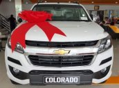 Bán Chevrolet Colorado đời 2018, màu trắng, giá tốt