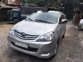 Bán ô tô cũ Toyota Innova G đời 2010, màu bạc  