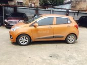 Cần bán xe Hyundai Grand i10 1.2 AT sản xuất năm 2016, màu cam, nhập khẩu nguyên chiếc, giá tốt