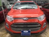 Bán xe Ford EcoSport Titanium 1.5 AT 2015, màu đỏ cam, giá thỏa thuận, hỗ trợ vay ngân hàng hotline: 090.12678.55