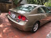 Cần bán gấp Honda Civic 1.8 MT đời 2008, màu vàng xe gia đình, giá tốt