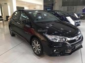 Bán ô tô Honda City 1.5TOP 2018, màu đen 