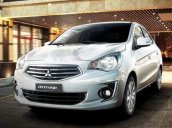 Bán ô tô Mitsubishi Attrage sản xuất năm 2018, màu bạc, xe nhập, giá 375tr