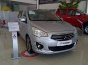 Bán ô tô Mitsubishi Attrage sản xuất năm 2018, màu bạc, xe nhập, giá 375tr