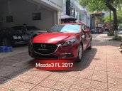 Cần bán xe Mazda 3 2017, màu đỏ, giá chỉ 675 triệu