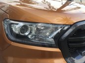 Bán xe Ford Ranger Wildtrak 2.0L Biturbo 4x4 AT 2018 màu vàng saber, hỗ trợ trả góp 80%, giao xe ngay