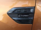 Bán xe Ford Ranger Wildtrak 2.0L Biturbo 4x4 AT 2018 màu vàng saber, hỗ trợ trả góp 80%, giao xe ngay