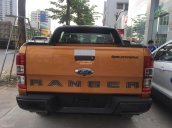 Bán xe Ford Ranger Wildtrak 2.0L Biturbo 4x4 AT 2018 màu vàng saber, hỗ trợ trả góp 80%, giao xe ngay