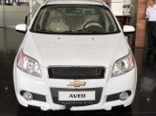 Cần bán Chevrolet Aveo năm 2018, màu trắng, giảm giá tới 80 triệu