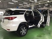 Bán Fortuner 2.7V 4x2 AT 2017, màu trắng, xe nhập khẩu nguyên chiếc, máy xăng, 1 cầu