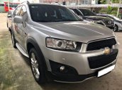 Cần bán gấp Chevrolet Captiva 2.4L sản xuất 2015, màu bạc số tự động 