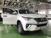 Bán Fortuner 2.7V 4x2 AT 2017, màu trắng, xe nhập khẩu nguyên chiếc, máy xăng, 1 cầu