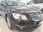 Bán xe Toyota Camry 2.4G, sản xuất 2007, màu đen, số tự động, máy xăng