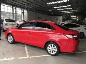 Cần bán Toyota Vios G 1.5AT sản xuất 2014, màu đỏ, số tự động, máy xăng, đăng ký biển SG