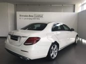 Bán xe Mercedes E250, đăng ký đầu tiên 08.2018, chưa sử dụng, màu trắng, mới 99%