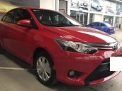 Cần bán Toyota Vios G 1.5AT sản xuất 2014, màu đỏ, số tự động, máy xăng, đăng ký biển SG