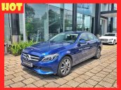 Bán xe Mercedes C200 xe cũ, màu xanh 2018 chính hãng