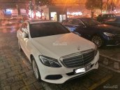 Bán xe Mercedes C250 màu trắng 2016, xe cũ chính hãng