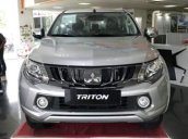 Bán ô tô Mitsubishi Triton 4x4 AT năm 2018, màu bạc