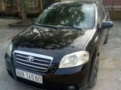 Bán ô tô Daewoo Gentra sản xuất năm 2007, màu đen, giá tốt