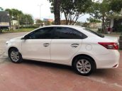 Bán ô tô Toyota Vios 2017, màu trắng xe gia đình giá cạnh tranh 