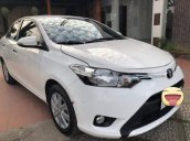 Bán ô tô Toyota Vios 2017, màu trắng xe gia đình giá cạnh tranh 