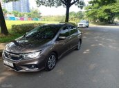 Cần bán Honda City 1.5AT năm sản xuất 2017, màu nâu