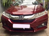 Bán xe Honda City sản xuất năm 2017, màu đỏ, xe nhập