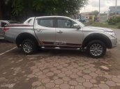 Bán xe Mitsubishi Triton 4x4 AT sản xuất 2015, màu bạc, nhập khẩu  