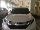 Bán Honda CR V E sản xuất 2018, màu trắng, nhập khẩu