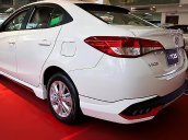 Cần bán xe Toyota Vios E CVT đời 2018, màu trắng sang trọng