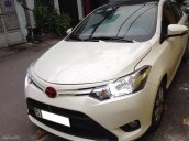 Cần bán xe Toyota Vios đời 2017, số tự động, màu trắng