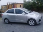 Bán xe Hyundai Grand i10 2015, màu bạc, nhập khẩu